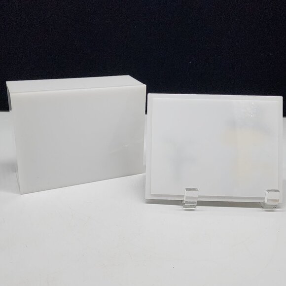 Handmade White Acrylic Trinket Peanuts Woodstock Vintage 4"x5" - Picture 8 of 9